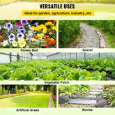 Weed Barrier, 5.8oz Landscape Fabric, 4ft x 300ft Cover Mat Heavy Duty Woven Grass Control Geotextile for Garden, Patio, Black